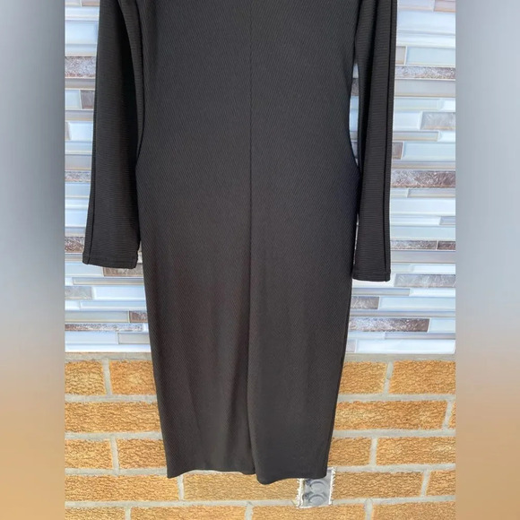 New rag & bone ribbed-knit V-neck dress medium - Picture 8 of 17